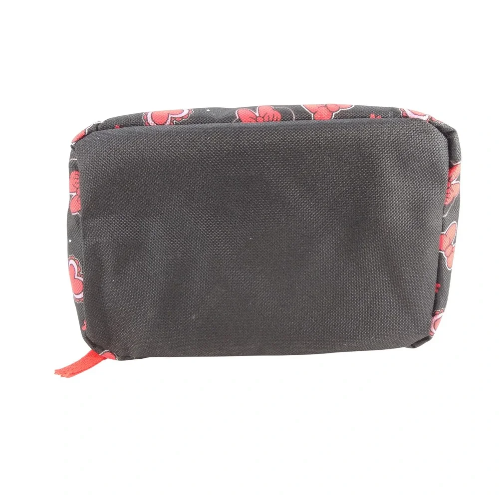 Disney Minnie Mouse Lunch Bag Black NEW Dual Compartment Insulated